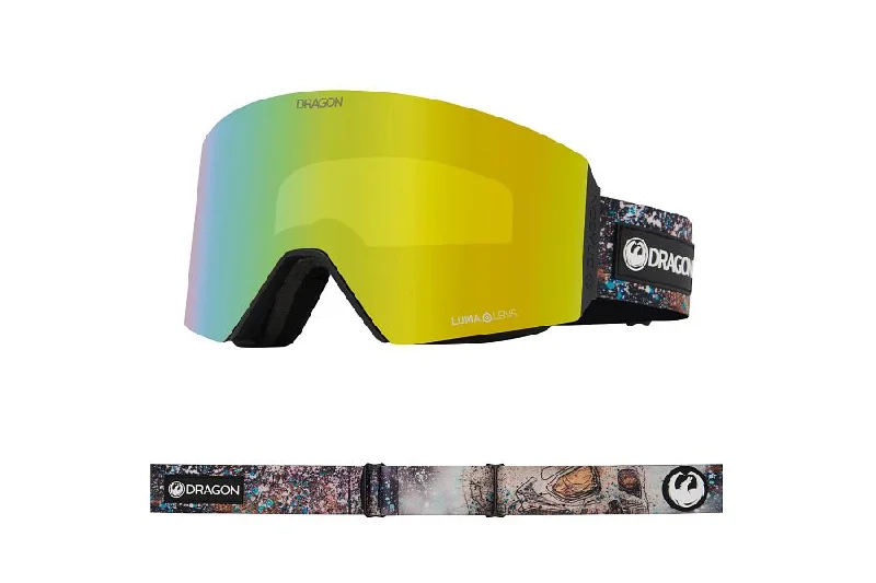 Dragon RVX MAG OTG Snow Goggles Low Bridge 2024 Brian Iguchi Sig / Lumalens Gold Ion + Lumalens Violet