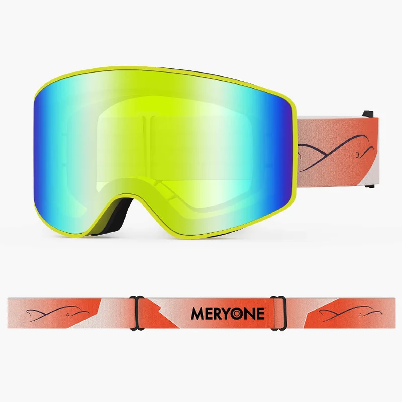 Yellow Magic View Ski Goggles