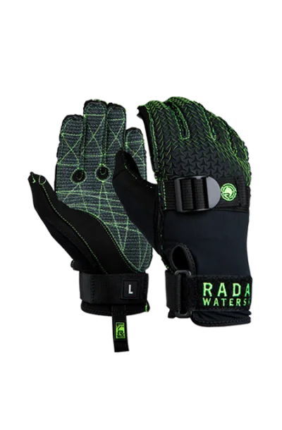 2024 Hydro-K Inside-Out Glove - Matte Black / Volt Green