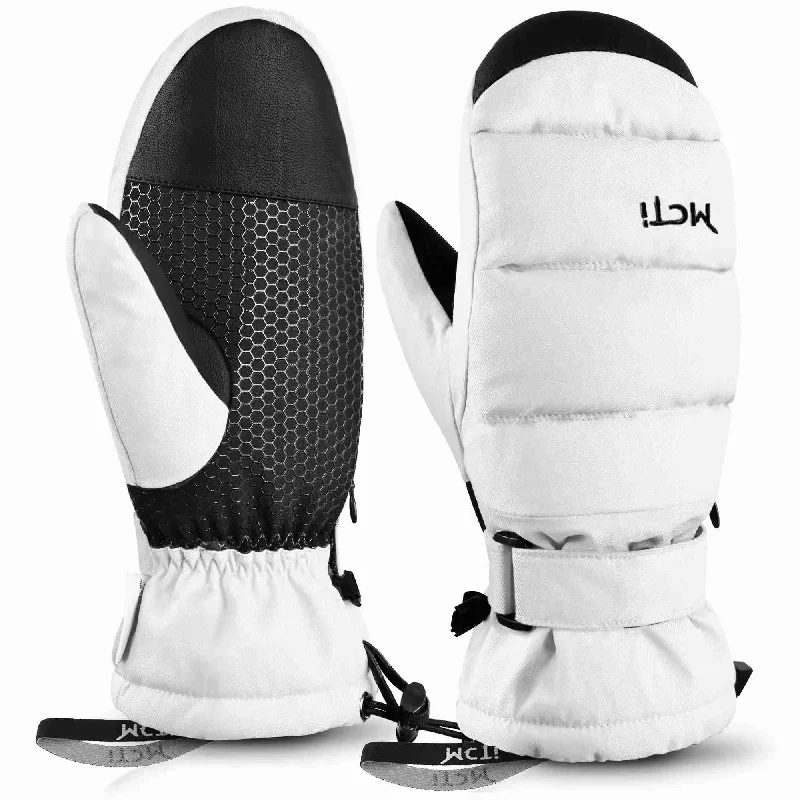 MCTi Women's Ski Mittens - Waterproof & Insulated with Zipper