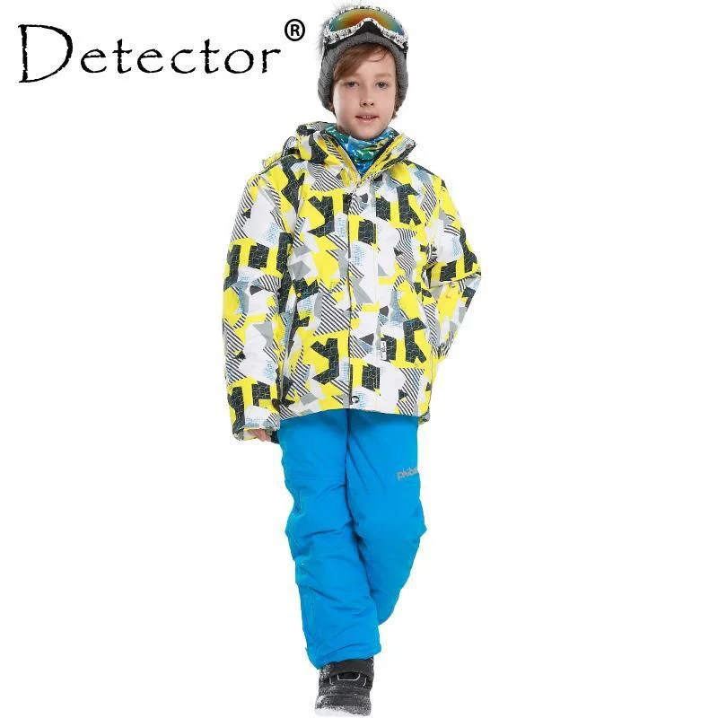 DETECTOR Waterproof Ski Snowboard Suit - Kid's